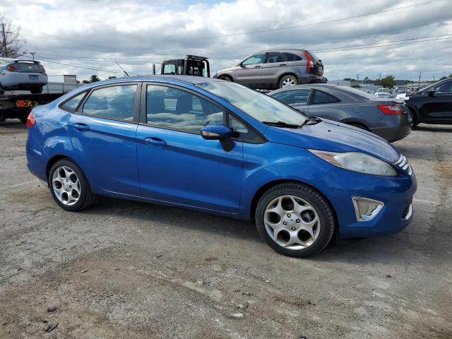 3FADP4CJ9BM145942 - 2011 FORD FIESTA SEL BLUE photo 4