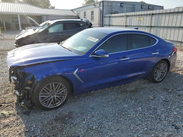 KMTG64LA3MU075185 - 2021 GENESIS G70 BLUE photo 1