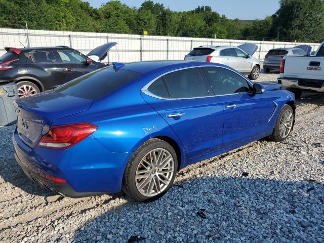 KMTG64LA3MU075185 - 2021 GENESIS G70 BLUE photo 3