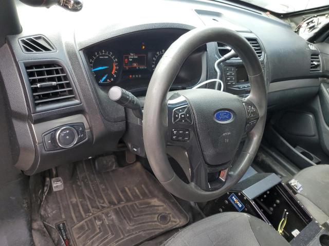 1FM5K8AR6KGB45965 - 2019 FORD EXPLORER POLICE INTERCEPTOR TWO TONE photo 8