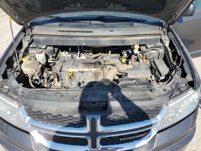 3C4PDCAB1FT748059 - 2015 DODGE JOURNEY SE GRAY photo 12