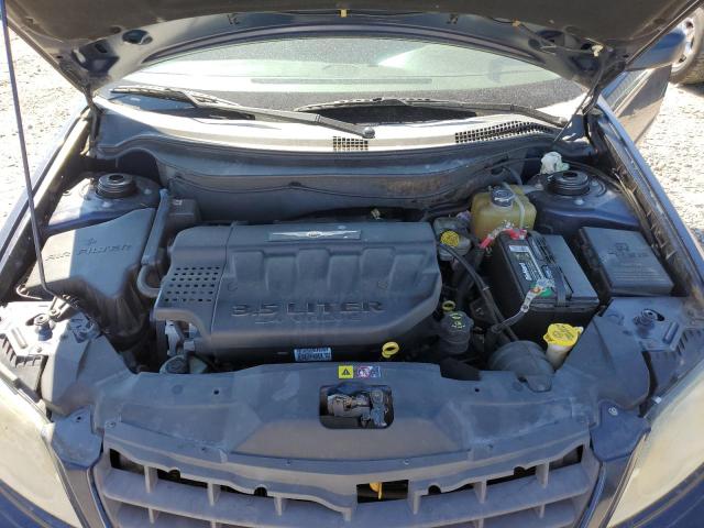 2C4GF48455R548911 - 2005 CHRYSLER PACIFICA BLUE photo 11