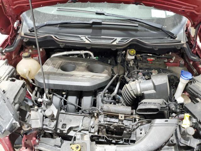 MAJ6S3GL0LC312866 - 2020 FORD ECOSPORT SE ბურგუნდია ფოტო 11