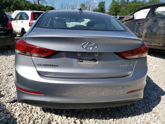 5NPD84LF5HH031440 - 2017 HYUNDAI ELANTRA SE GRAY photo 6