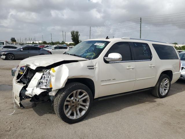 1GYS3JEF2DR143840 - 2013 CADILLAC ESCALADE ESV PREMIUM WHITE photo 1