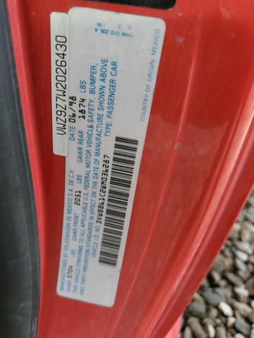 3VWBB61C2WM036287 - 1998 VOLKSWAGEN NEW BEETLE RED photo 13