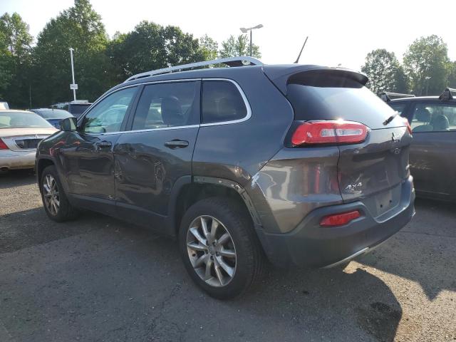 1C4PJMDS2EW141168 - 2014 JEEP CHEROKEE LIMITED GRAY photo 2