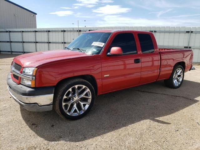 2GCEC19N741348082 - 2004 CHEVROLET SILVERADO C1500 RED photo 1