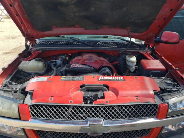 2GCEC19N741348082 - 2004 CHEVROLET SILVERADO C1500 RED photo 11