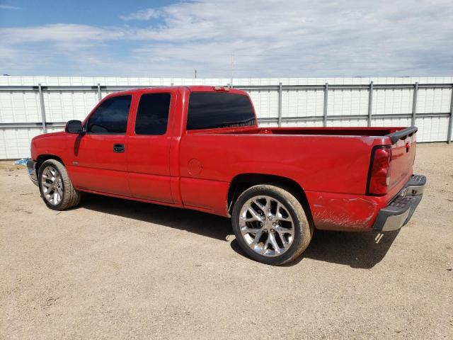 2GCEC19N741348082 - 2004 CHEVROLET SILVERADO C1500 RED photo 2