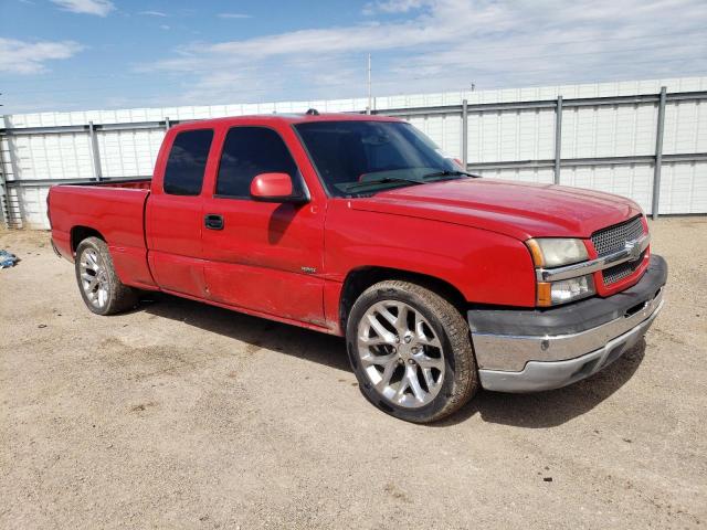 2GCEC19N741348082 - 2004 CHEVROLET SILVERADO C1500 RED photo 4