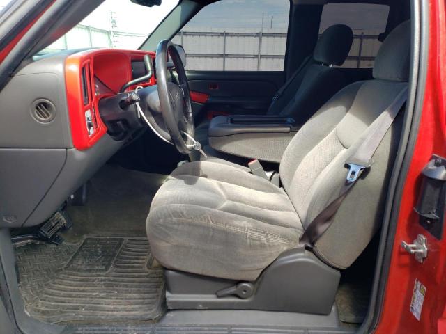 2GCEC19N741348082 - 2004 CHEVROLET SILVERADO C1500 RED photo 7