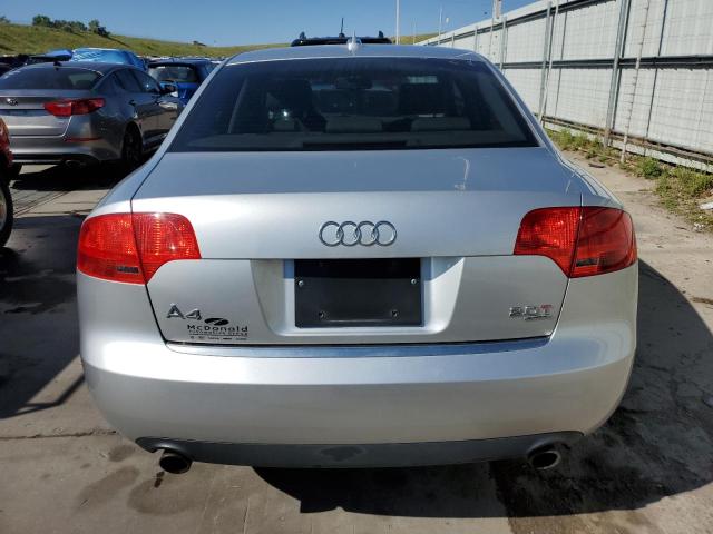 WAUDF78E66A281715 - 2006 AUDI A4 2.0T QUATTRO SILVER photo 6