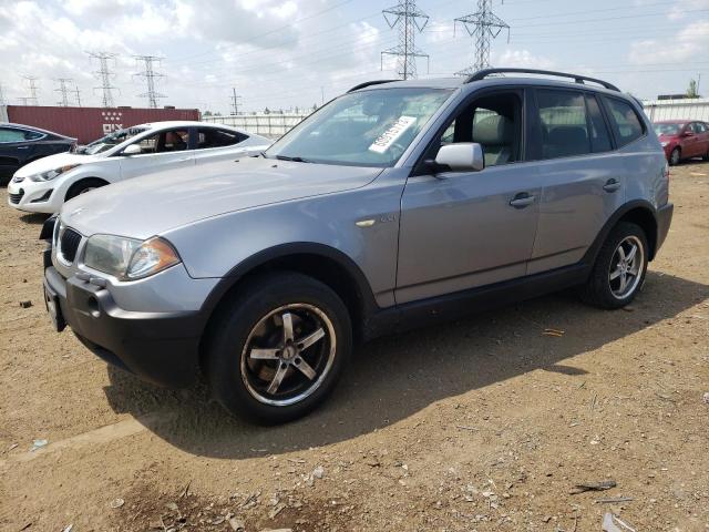 WBXPA73495WC46476 - 2005 BMW X3 2.5I GRAY photo 1