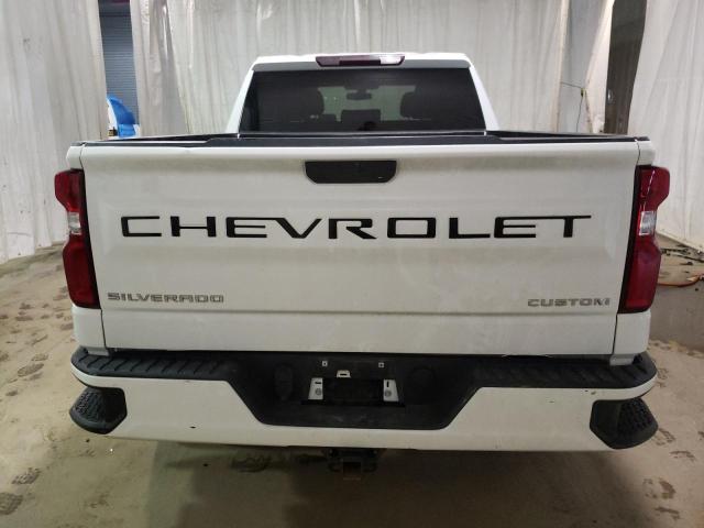 1GCRYBEH0KZ391000 - 2019 CHEVROLET SILVERADO K1500 CUSTOM WHITE photo 6