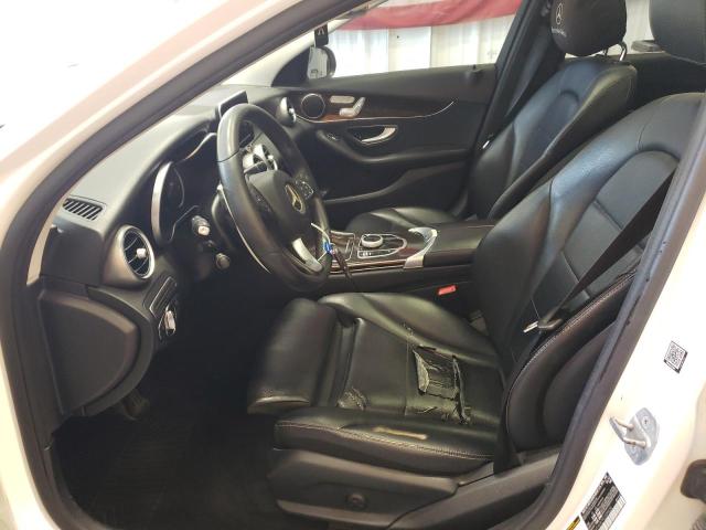 55SWF4KB7HU209634 - 2017 MERCEDES-BENZ C 300 4MATIC WHITE photo 7
