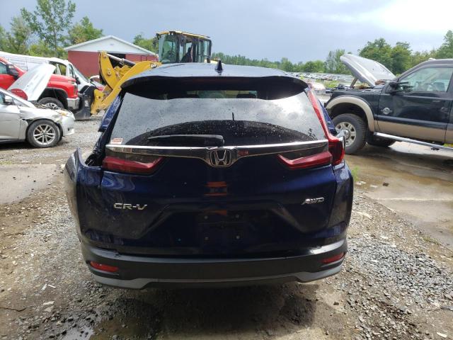 2HKRW2H59NH601497 - 2022 HONDA CR-V EX BLUE photo 6