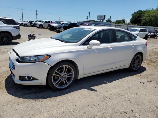 3FA6P0K90GR105123 - 2016 FORD FUSION TITANIUM WHITE photo 1