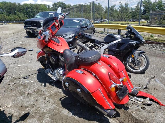 56KTCAAA8H3346044 - 2017 INDIAN MOTORCYCLE CO. CHIEFTAIN RED photo 3