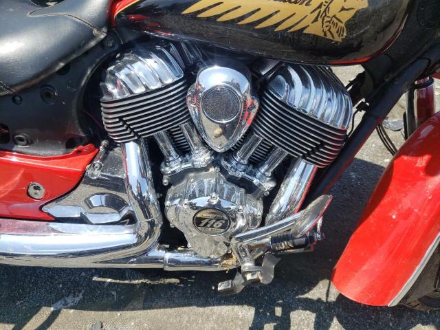 56KTCAAA8H3346044 - 2017 INDIAN MOTORCYCLE CO. CHIEFTAIN RED photo 7