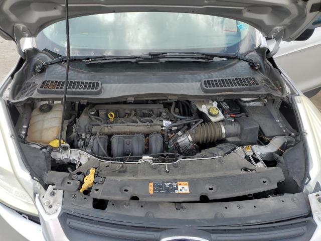 1FMCU0F74GUC49079 - 2016 FORD ESCAPE S SILVER photo 12