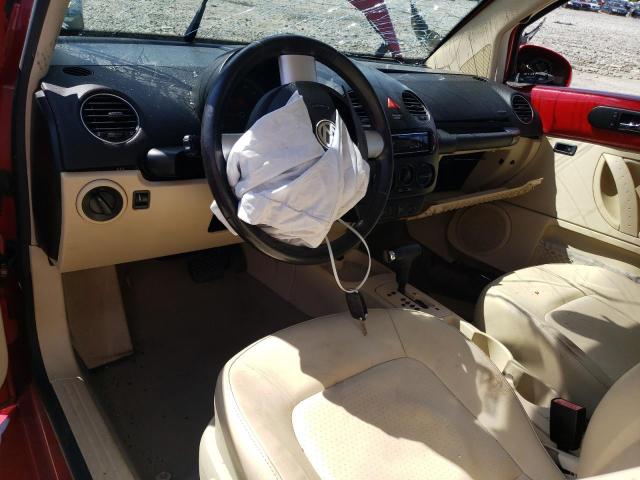 3VWRG3AGXAM034071 - 2010 VOLKSWAGEN NEW BEETLE RED photo 8