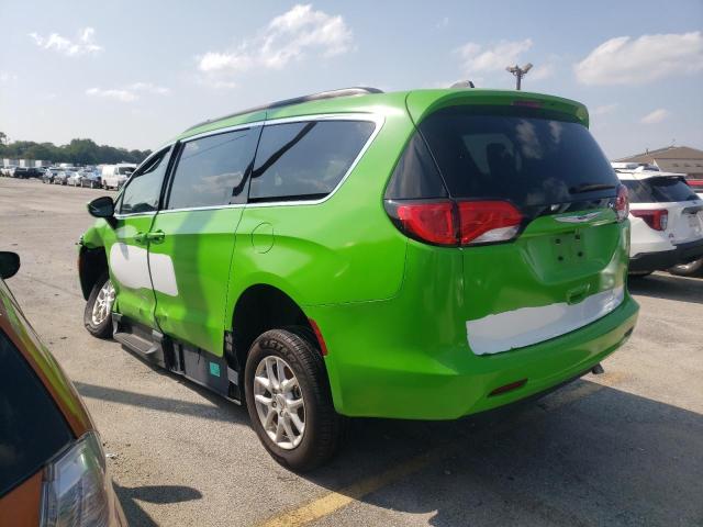 2C4RC1DG7MR602157 - 2021 CHRYSLER VOYAGER LXI GREEN photo 2