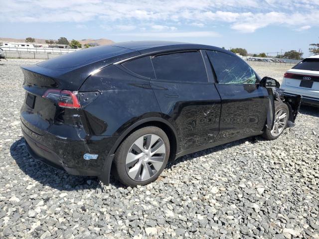 5YJYGAED8MF135105 - 2021 TESLA MODEL Y შავი ფოტო 3