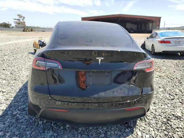 5YJYGAED8MF135105 - 2021 TESLA MODEL Y შავი ფოტო 6