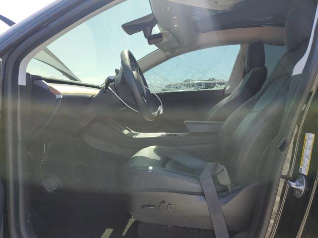 5YJYGAED8MF135105 - 2021 TESLA MODEL Y შავი ფოტო 7