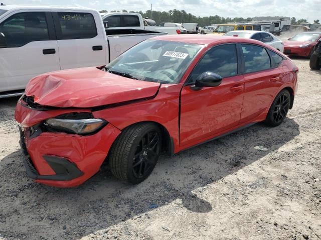 19XFL2H80NE009870 - 2022 HONDA CIVIC SPORT 红色 照片 1