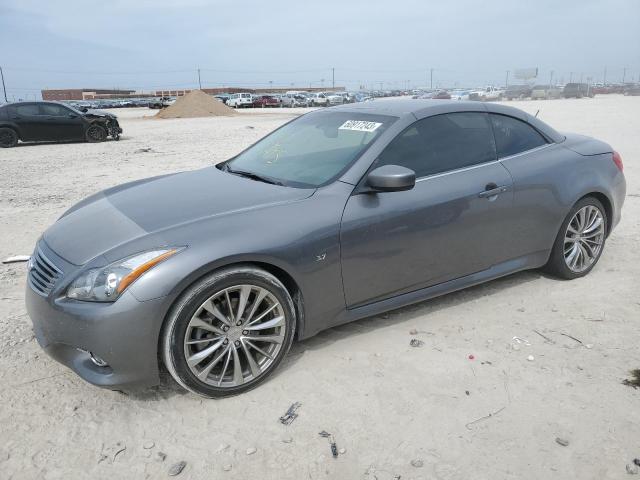 JN1CV6FEXEM902033 - 2014 INFINITI Q60 BASE GRAY photo 1