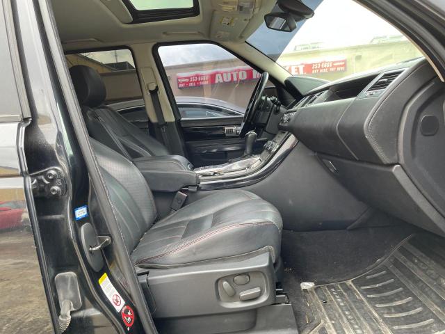 SALSF2D41CA726733 - 2012 LAND ROVER RANGE ROVE HSE BLACK photo 5