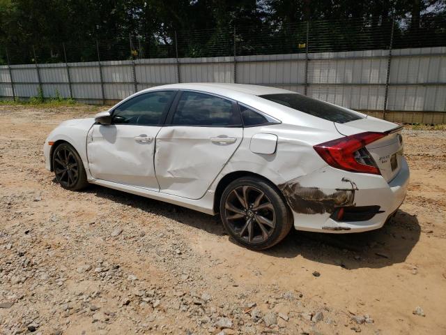 2HGFC2F84KH604130 - 2019 HONDA CIVIC SPORT WHITE photo 2