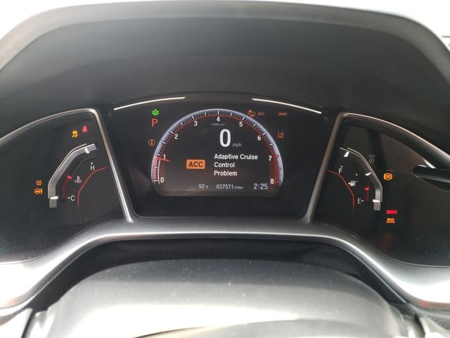 2HGFC2F84KH604130 - 2019 HONDA CIVIC SPORT WHITE photo 9