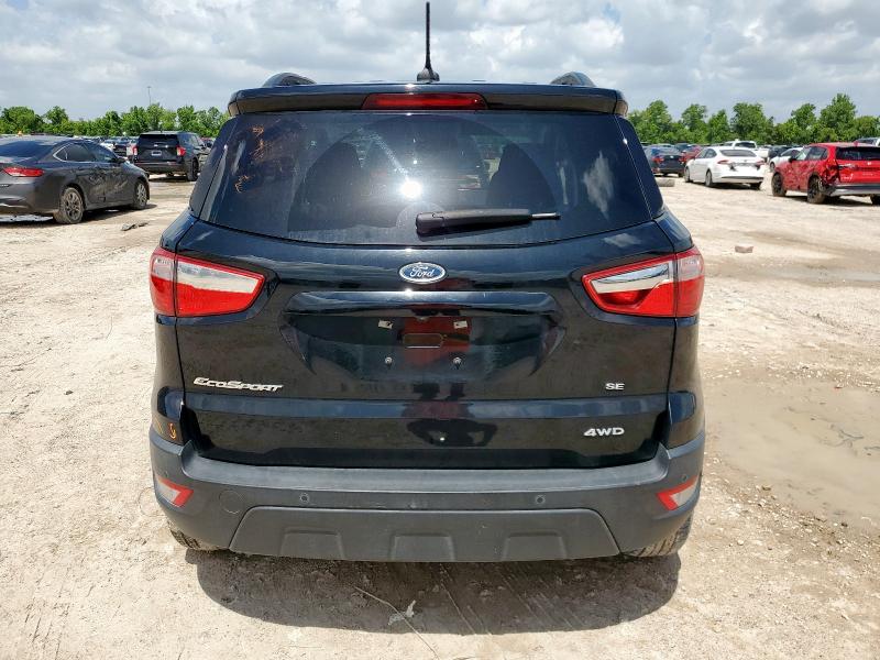 MAJ6S3GL1LC311645 - 2020 FORD ECOSPORT SE 黑色 照片 6