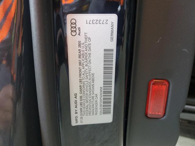 WAUE3BF20PN093856 - 2023 AUDI A6 PREMIUM PLUS შავი ფოტო 12