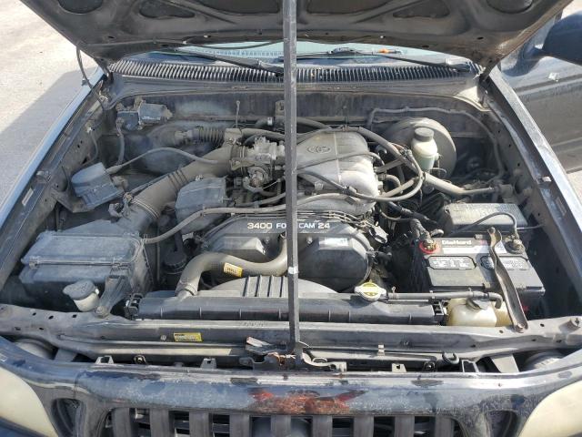 5TEGN92N12Z136640 - 2002 TOYOTA TACOMA DOUBLE CAB PRERUNNER BLACK photo 11