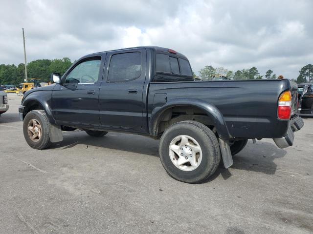 5TEGN92N12Z136640 - 2002 TOYOTA TACOMA DOUBLE CAB PRERUNNER BLACK photo 2