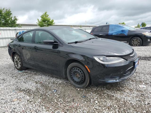 1C3CCCBG4FN573600 - 2015 CHRYSLER 200 S BLACK photo 4