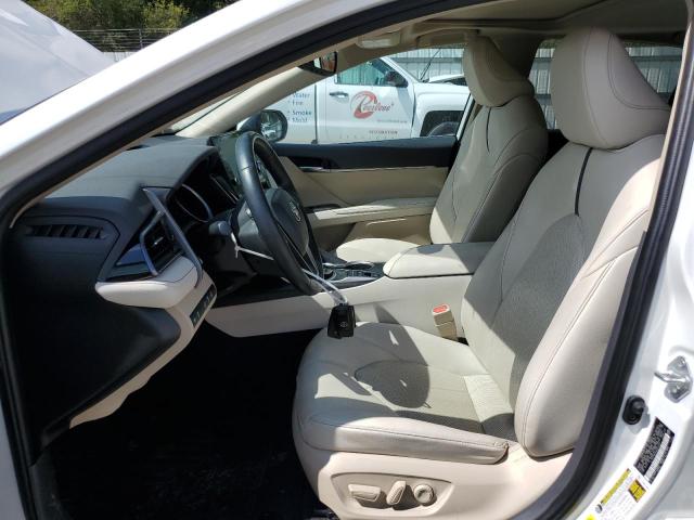 4T1F31AKXNU032831 - 2022 TOYOTA CAMRY XLE WHITE photo 7