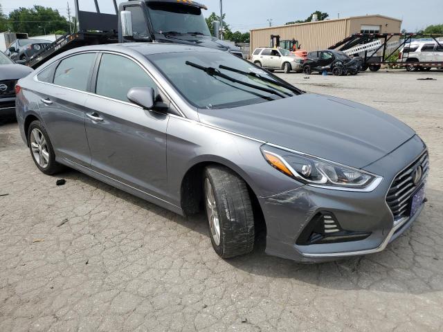 5NPE34AF1JH631383 - 2018 HYUNDAI SONATA SPORT SILVER photo 4