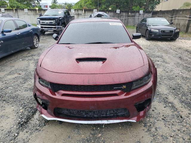 2C3CDXGJ4PH671724 - 2023 DODGE CHARGER SCAT PACK RED photo 5