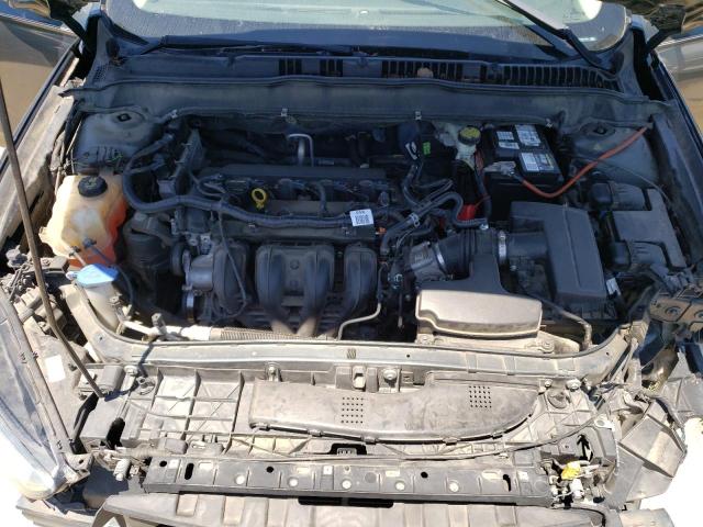 3FA6P0H74FR207352 - 2015 FORD FUSION SE GRAY photo 11