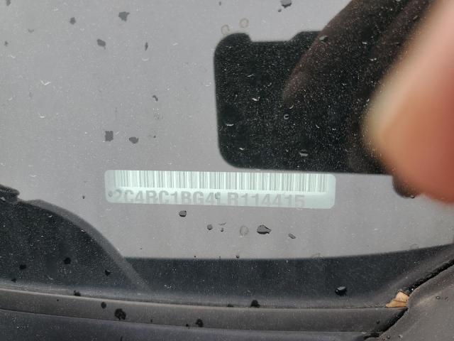 2C4RC1BG4LR114415 - 2020 CHRYSLER PACIFICA TOURING L ნაცრისფერი ფოტო 14