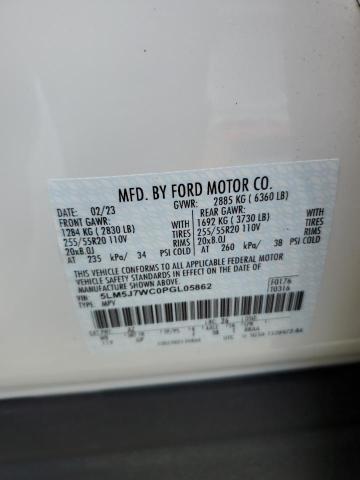 5LM5J7WC0PGL05862 - 2023 LINCOLN AVIATOR RESERVE WHITE photo 14