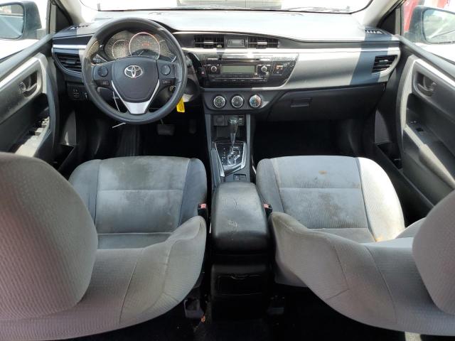 5YFBURHE6FP186515 - 2015 TOYOTA COROLLA L GRAY photo 8