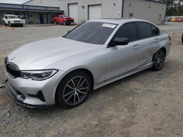 WBA5R7C5XKAJ85275 - 2019 BMW 330XI SILVER photo 1