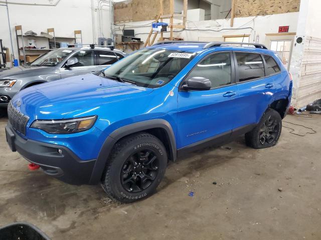 1C4PJMBX4KD478219 - 2019 JEEP CHEROKEE TRAILHAWK BLUE photo 1