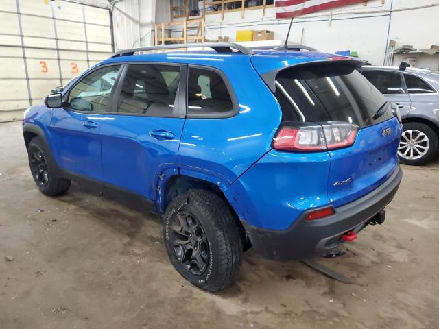 1C4PJMBX4KD478219 - 2019 JEEP CHEROKEE TRAILHAWK BLUE photo 2